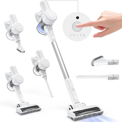 Aspirapolvere a batteria 3 in 1, leggero, per tappeti, pavimenti duri, peli di animali e pulizia della casa