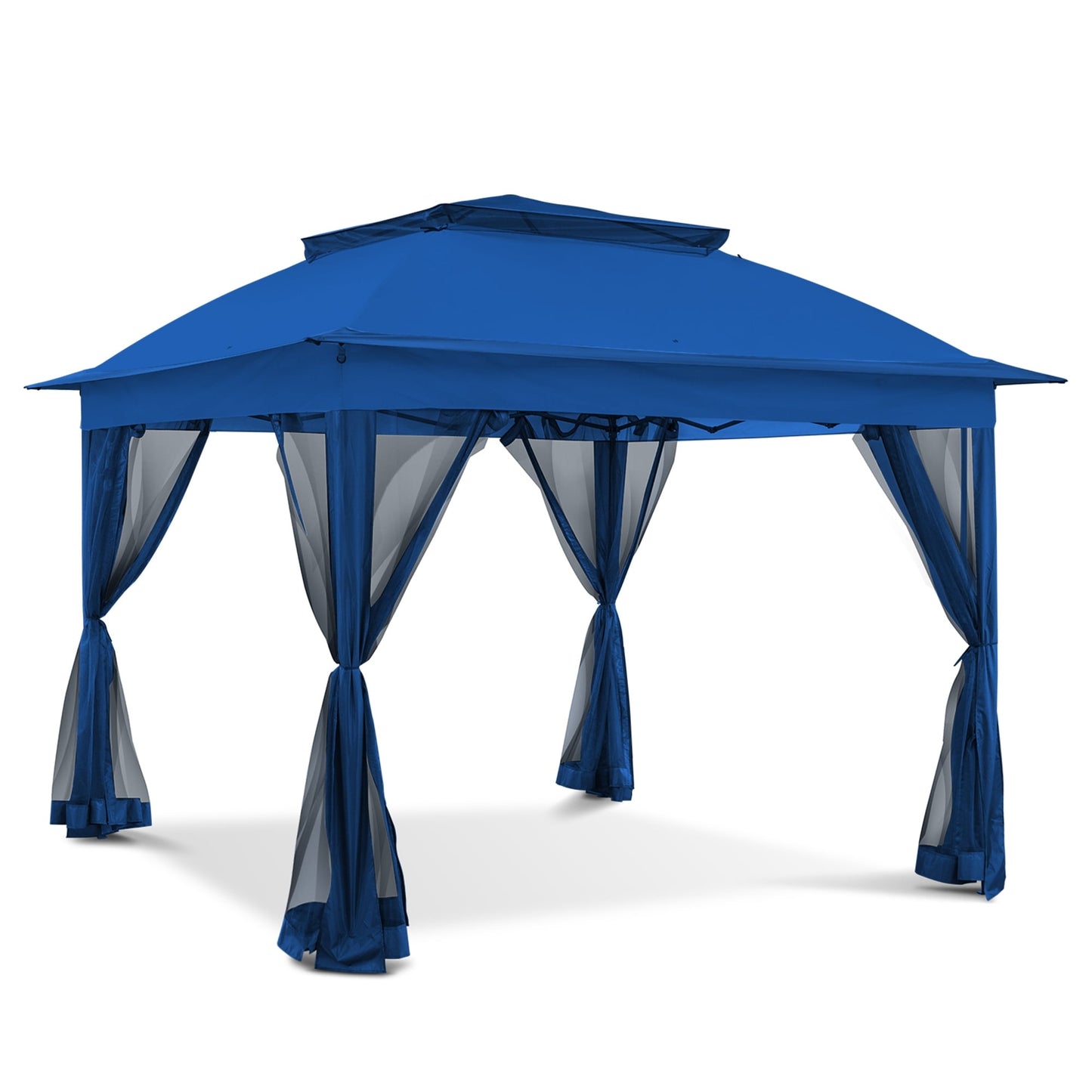 Gazebo pop-up in acciaio Cozywor da 11 piedi x 11 piedi con zanzariera