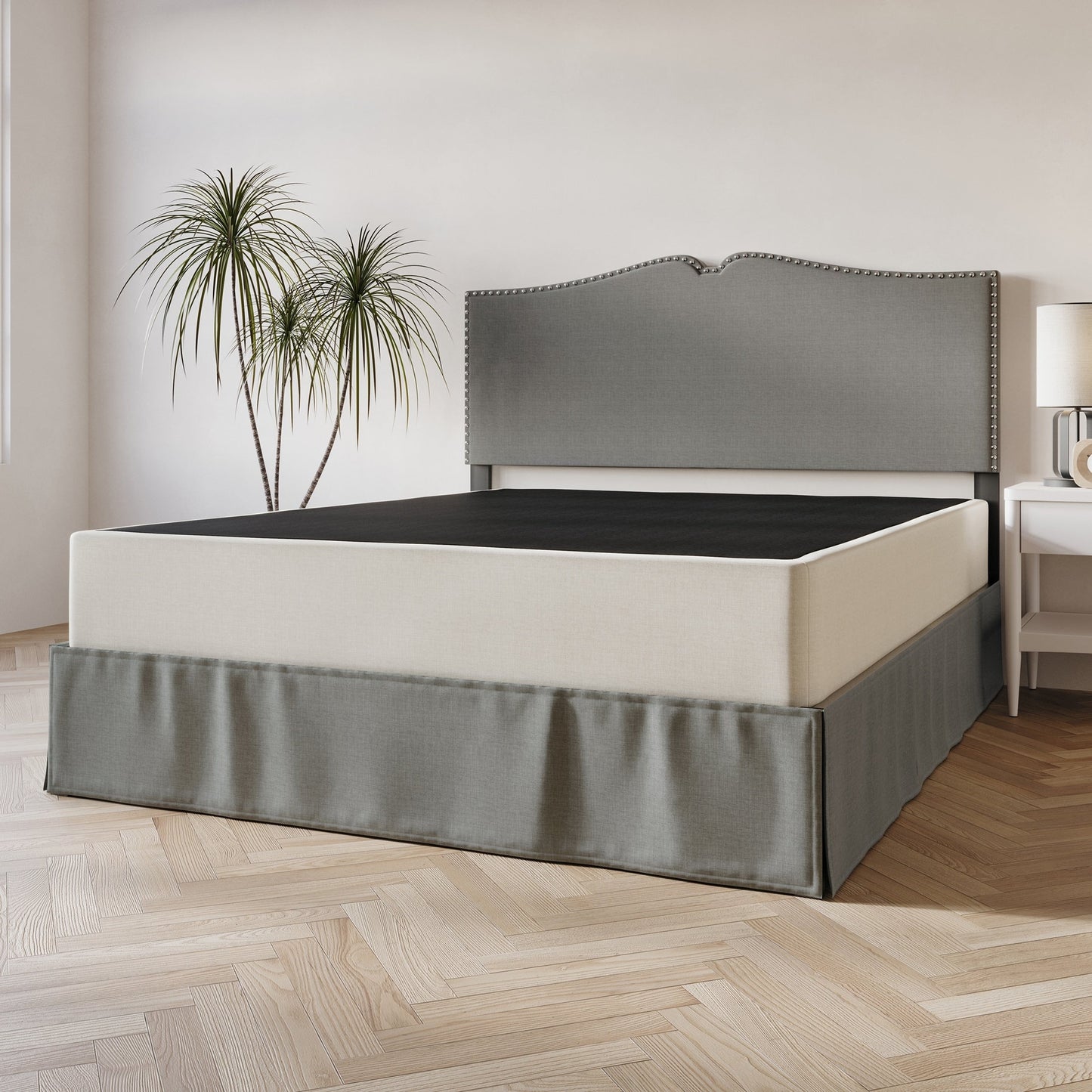 Fondazione per box spring in legno massello CraftPorch da 8 pollici con doghe in legno