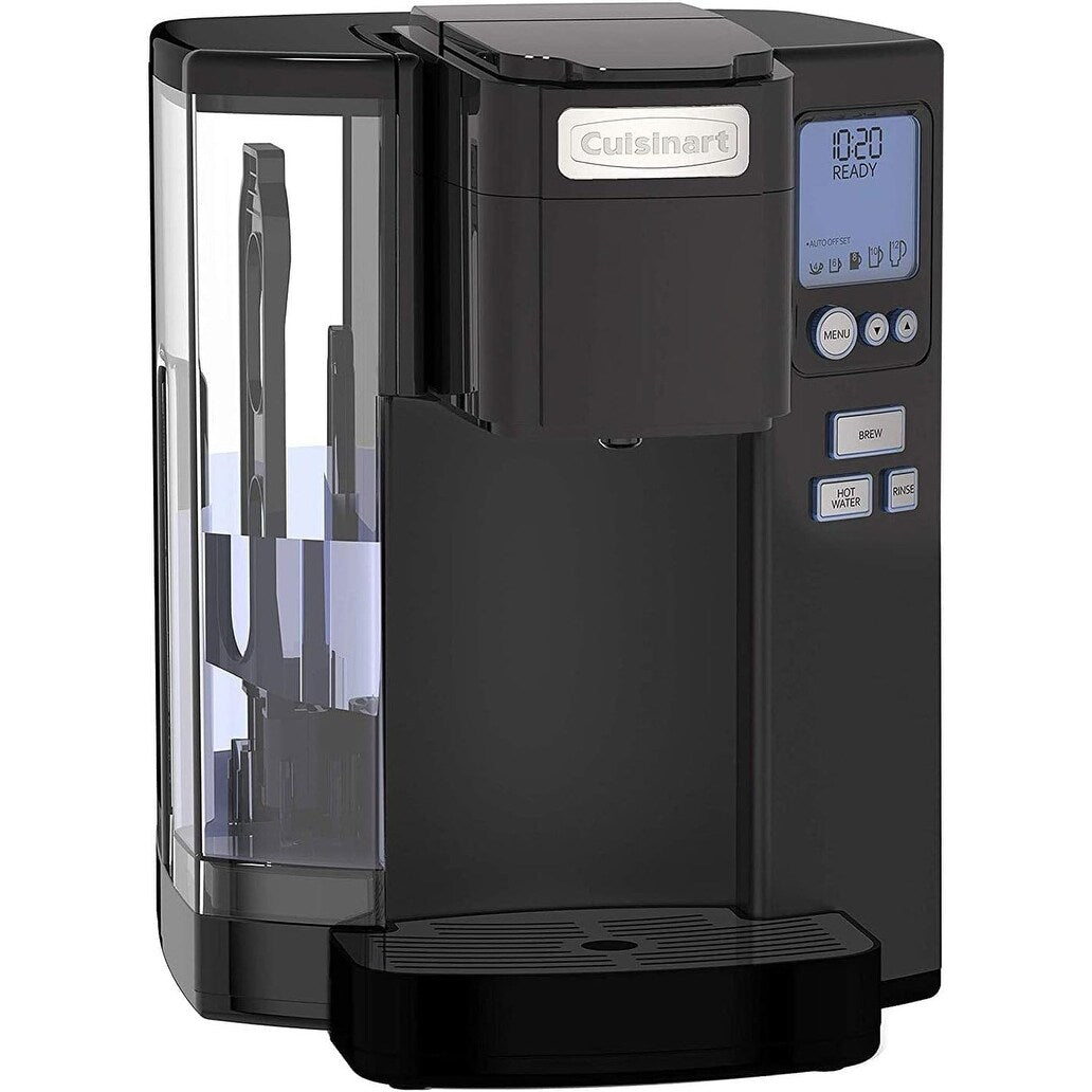 Macchina per caffè monodose Cuisinart, 72 once, programmabile, acciaio