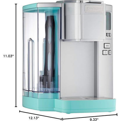 Macchina per caffè monodose Cuisinart, 72 once, programmabile, acciaio