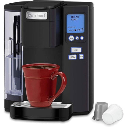 Macchina per caffè monodose Cuisinart, 72 once, programmabile, acciaio