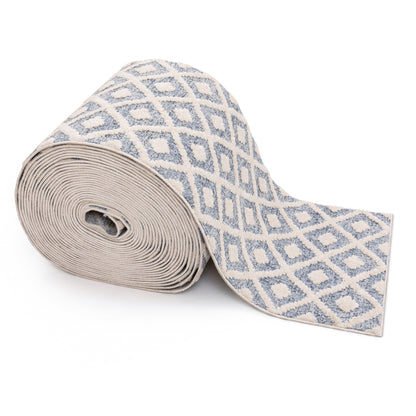 Tappeto moderno per corridoio e scale, modello Runner Harlow Trellis, su misura