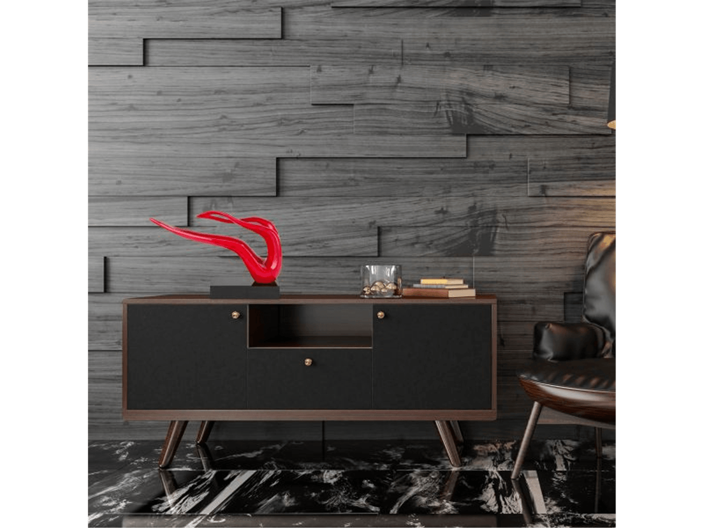 Scultura in posa d'onda