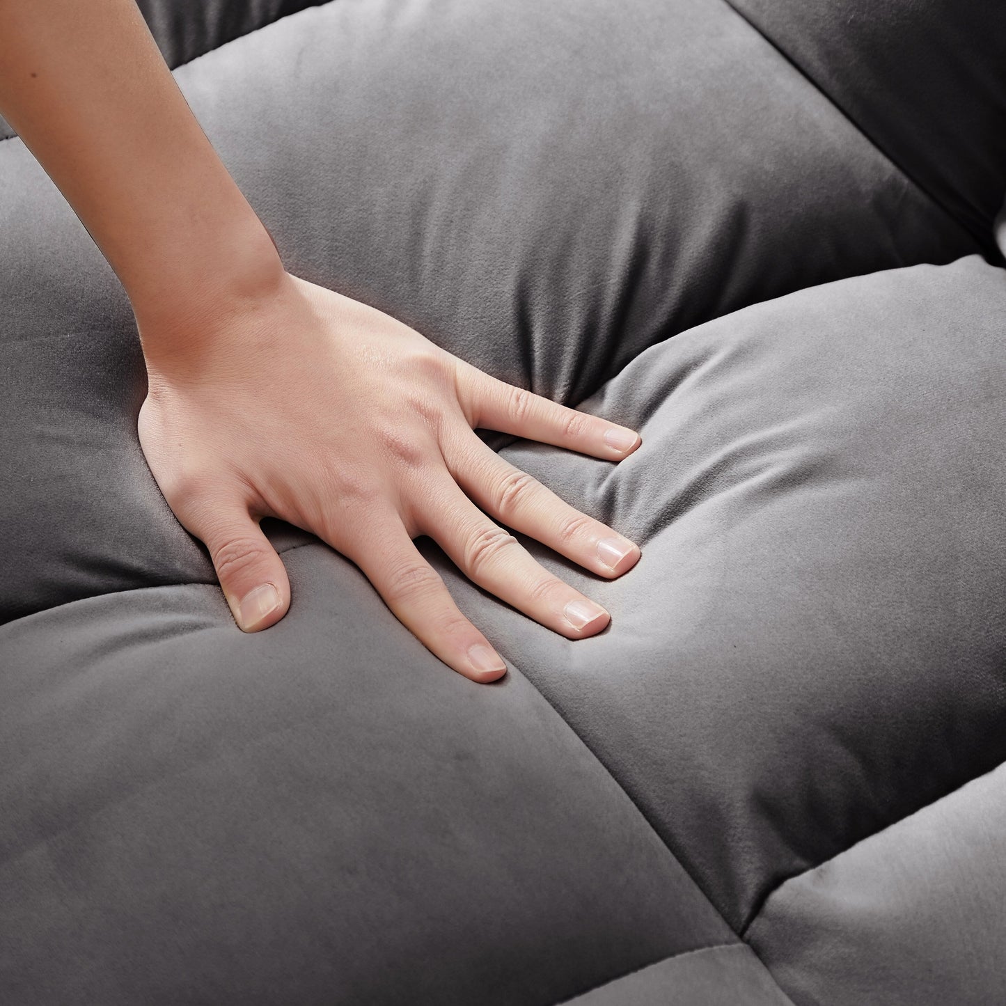 Divano letto singolo convertibile 3 in 1 grigio scuro moderno 70,86 con schienale regolabile e ruote mobili per soggiorno