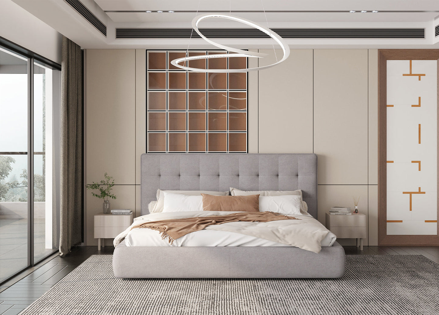 LETTO A SCACCHI | TESSUTO