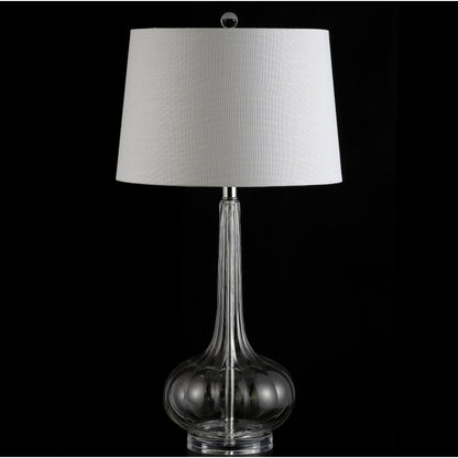 Lampada da tavolo a LED a forma di goccia in vetro Diamante 28.5, rosa (set da 2) di JONATHAN Y