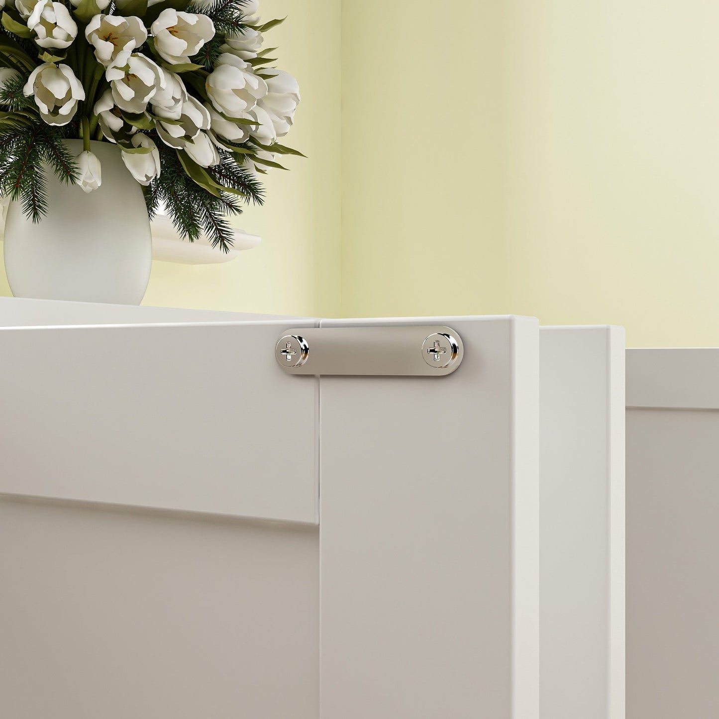 Mobiletto per nascondere la lettiera per gatti, per il bagno e la privacy degli animali domestici