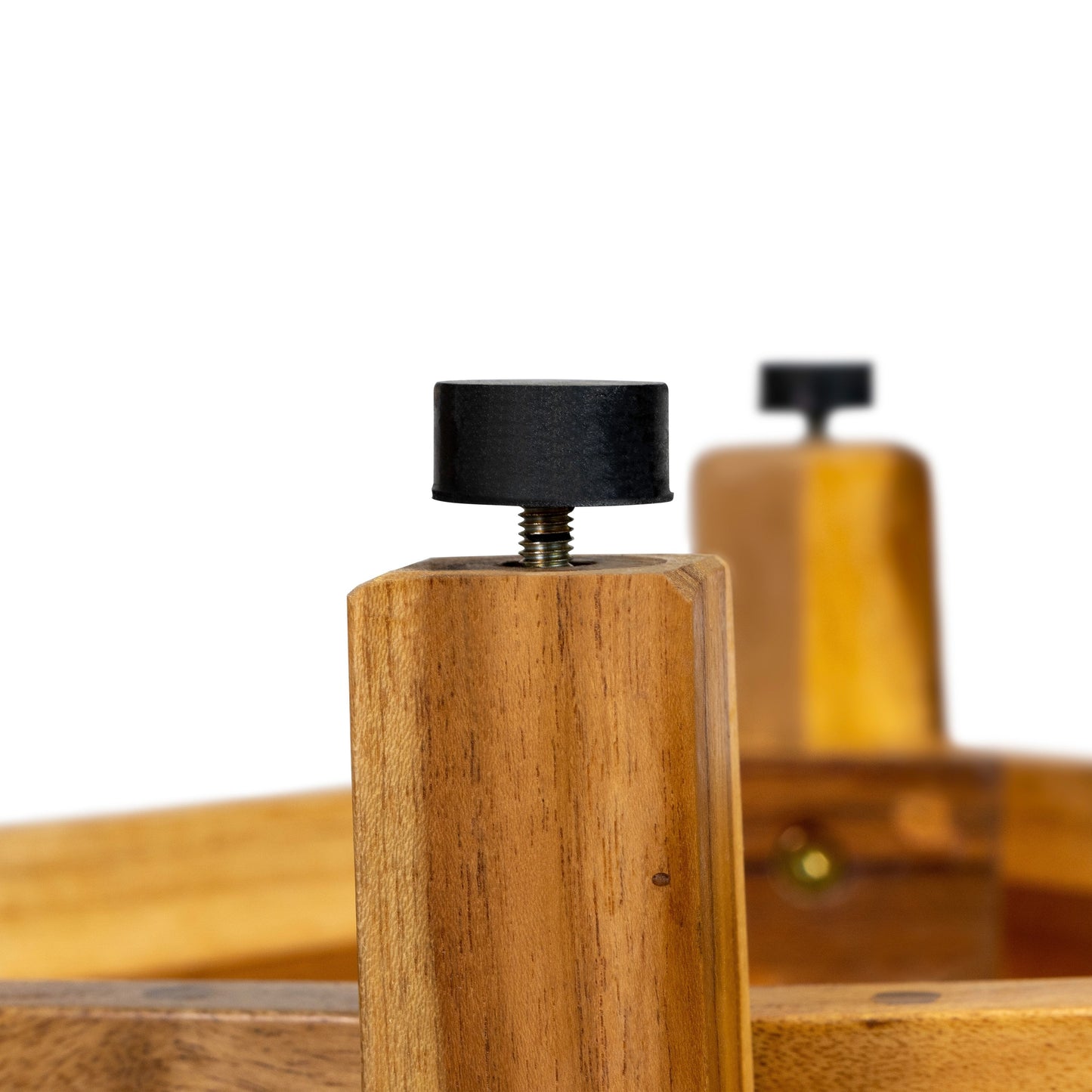 EcoDecors, Snazzy Corner, Panca da doccia in teak, Sgabello da doccia in teak, Sgabello da doccia angolare, Panca da doccia angolare in teak, con ripiano