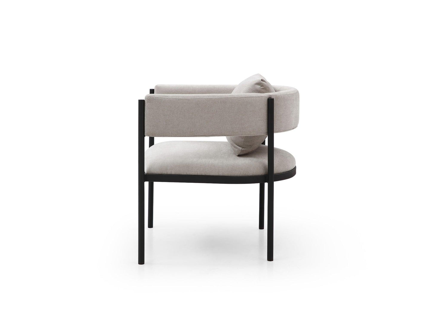 Sedia Sonnie Beige: Set di 2