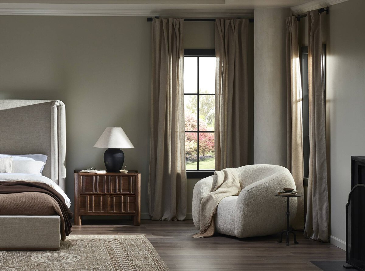 Sedia girevole Channing