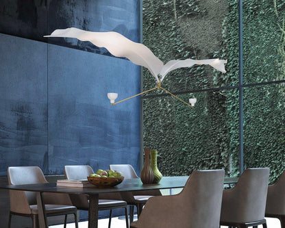 LAMPADA A SOSPENSIONE FOGLIA, PALMA