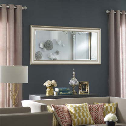 Specchio da terra a figura intera con cornice - Grande specchio rettangolare da terra, specchio a figura intera per camera da letto e spogliatoio