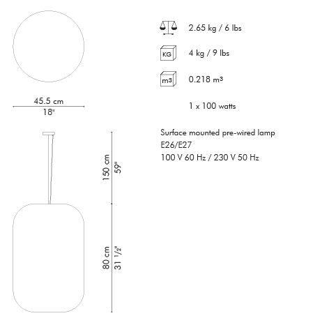 LANTERNA GEISHA, GRANDE