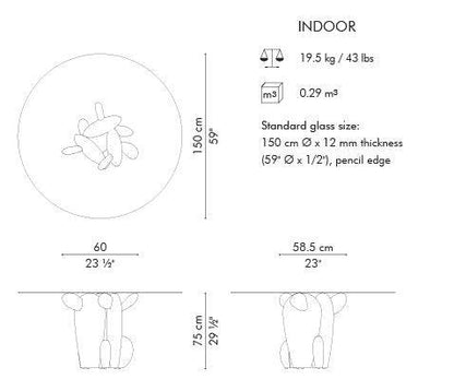 TAVOLO DA PRANZO GOBI