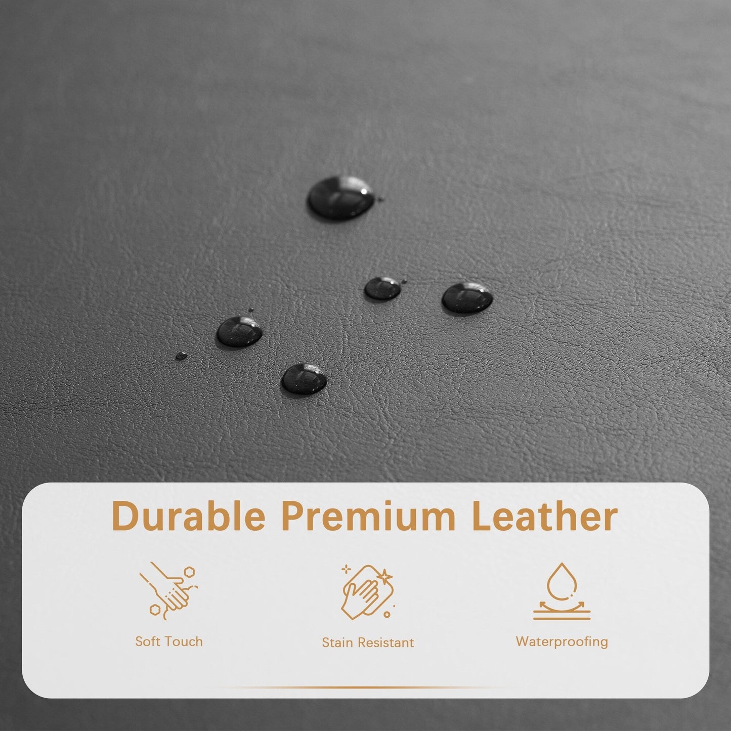 Pouf contenitore rettangolare imbottito 50,3 x 17,50 x 18 in similpelle