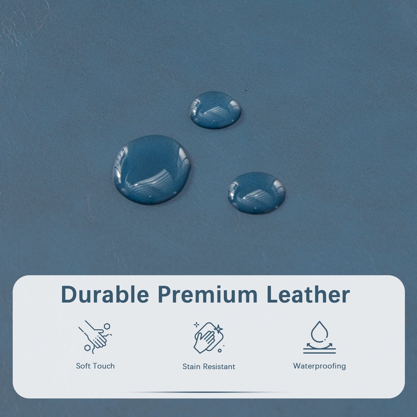 Pouf contenitore rettangolare imbottito 50,3 x 17,50 x 18 in similpelle