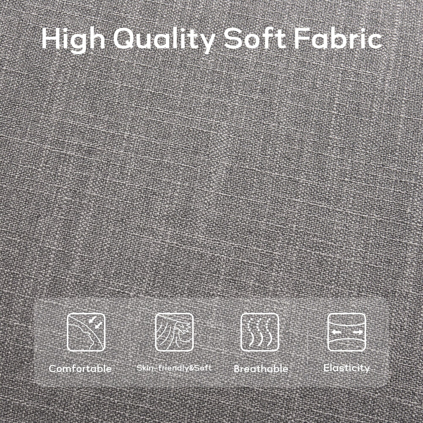 Panca da ingresso imbottita in tessuto, panca da camera da letto per la parte inferiore del letto beige, in legno massello da 44 pollici