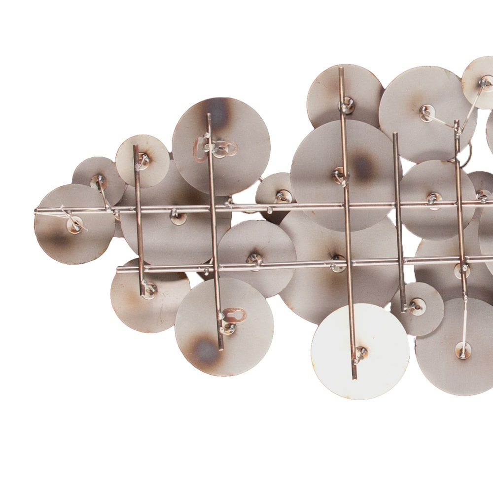 Scultura da parete in metallo Hightower di SEI Furniture