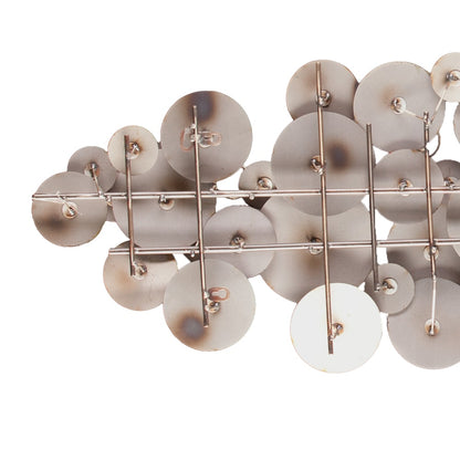 Scultura da parete in metallo Hightower di SEI Furniture