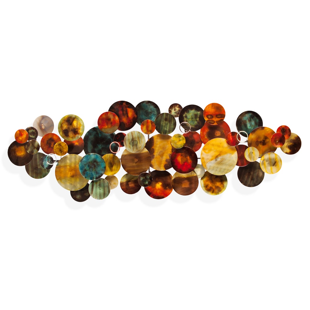 Scultura da parete in metallo Hightower di SEI Furniture