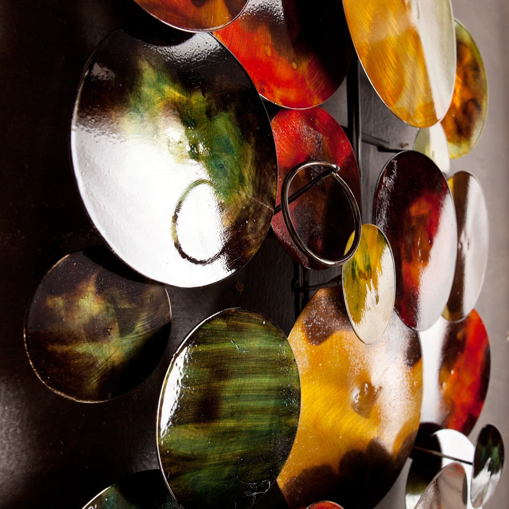 Scultura da parete in metallo Hightower di SEI Furniture