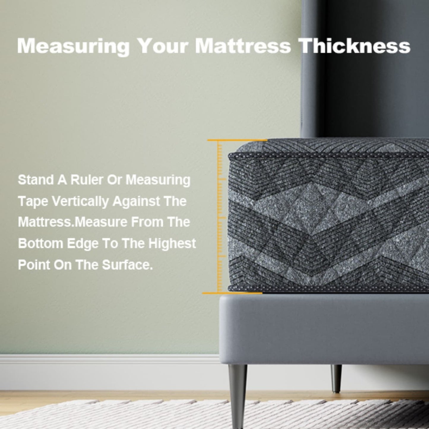 Materasso traspirante rinfrescante SweDrea Plush Hybrid Memory Foam da 8/12 pollici con CertiPUR-US, SGS e OEKO-TEX