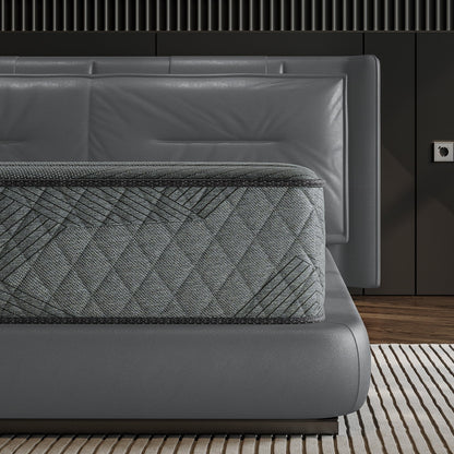 Materasso traspirante rinfrescante SweDrea Plush Hybrid Memory Foam da 8/12 pollici con CertiPUR-US, SGS e OEKO-TEX