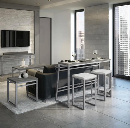 Bancone/sgabello da bar Aaron