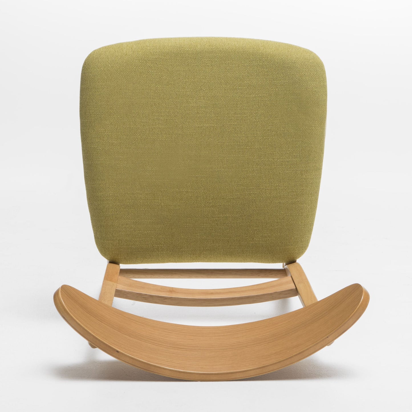 Sedia da pranzo Abrielle in legno di caucciù imbottita in stile moderno di metà secolo (set di 2) di Christopher Knight Home