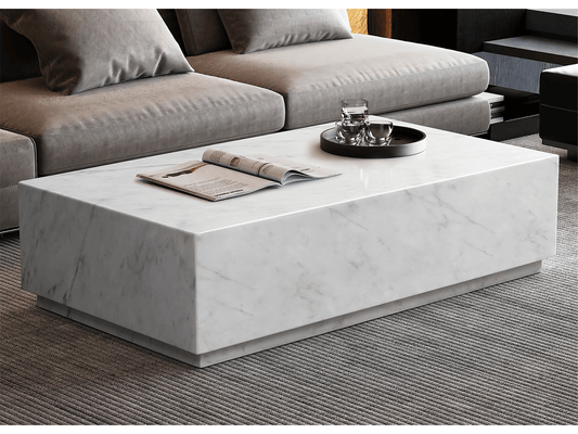 Tavolino da caffè rettangolare Camellia