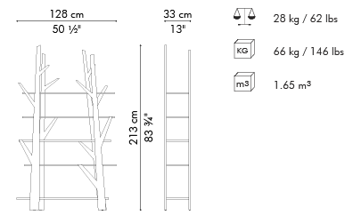 LIBRERIA JUNIPER PICCOLA