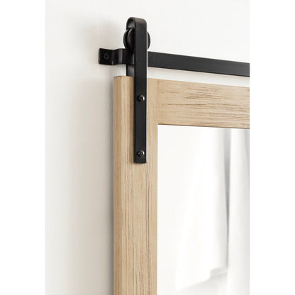 Specchio da parete rettangolare rustico di Kate e Laurel Cates