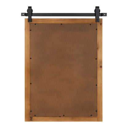 Specchio da parete rettangolare rustico di Kate e Laurel Cates