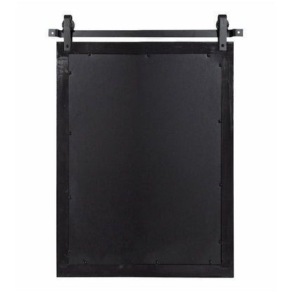 Specchio da parete rettangolare rustico di Kate e Laurel Cates