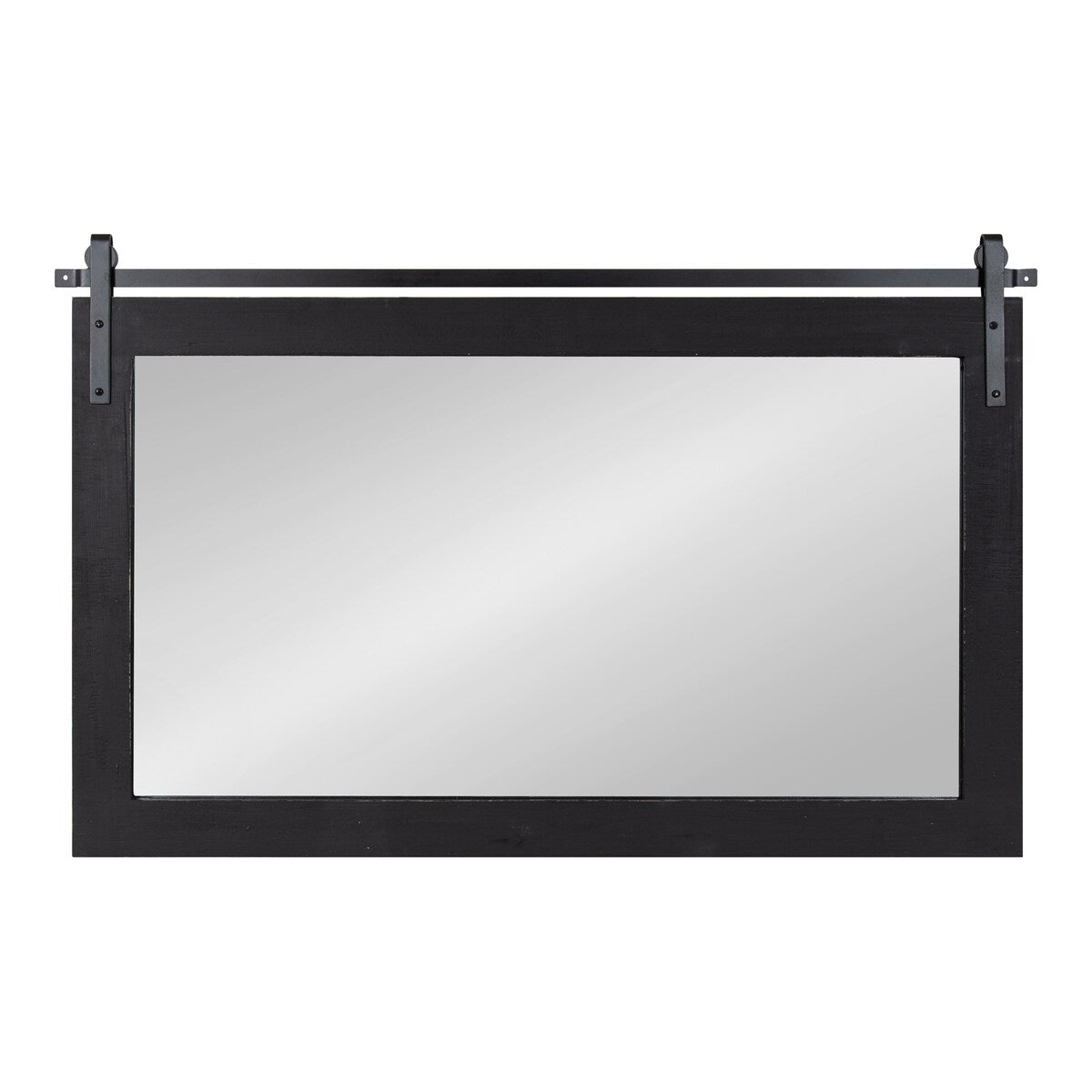 Specchio da parete rettangolare rustico di Kate e Laurel Cates