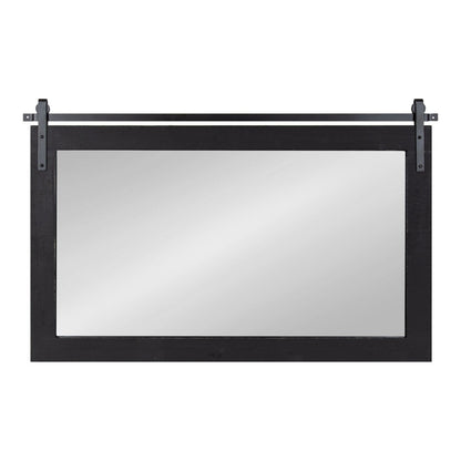 Specchio da parete rettangolare rustico di Kate e Laurel Cates