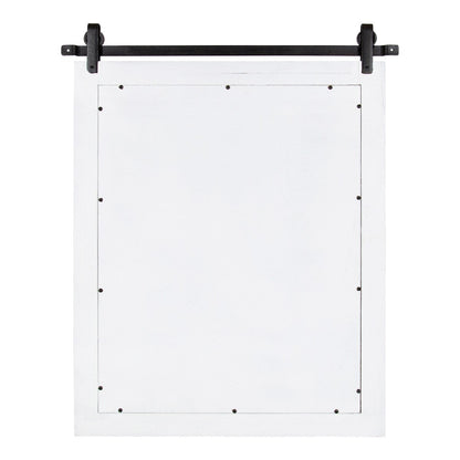 Specchio da parete rettangolare rustico di Kate e Laurel Cates