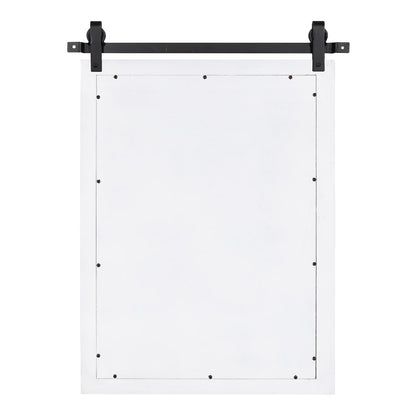 Specchio da parete rettangolare rustico di Kate e Laurel Cates