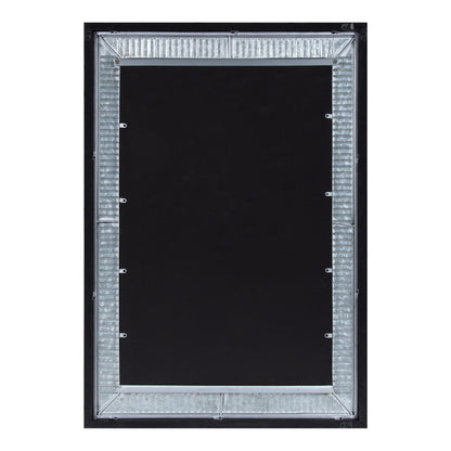 Specchio da parete in legno e metallo Kate e Laurel Deely