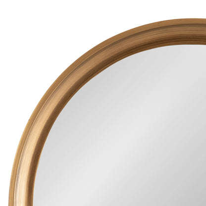 Specchio da parete in legno ad arco di Kate e Laurel Hatherleigh