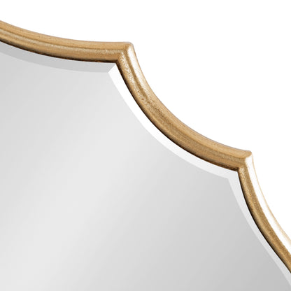 Specchio da parete ovale smerlato Leanna di Kate e Laurel