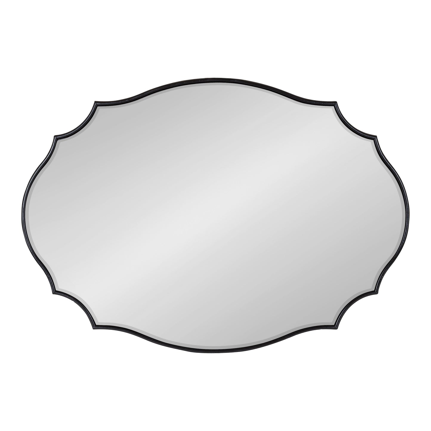 Specchio da parete ovale smerlato Leanna di Kate e Laurel