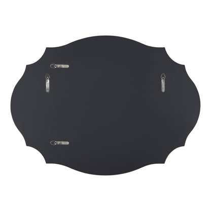 Specchio da parete ovale smerlato Leanna di Kate e Laurel