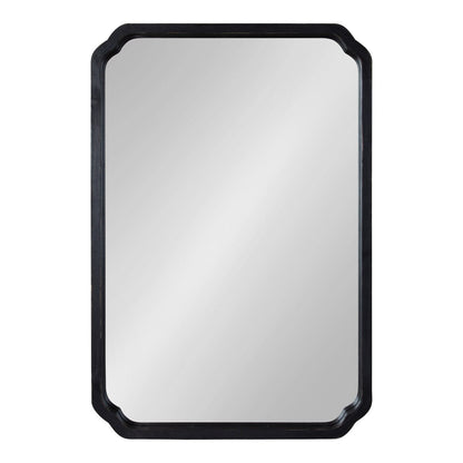 Specchio da parete quadrato in legno di Kate e Laurel Marston