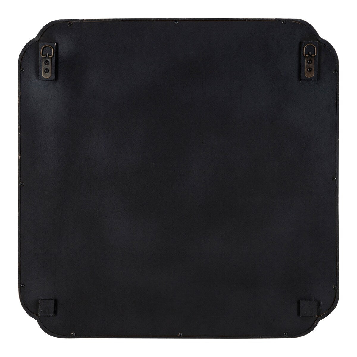 Specchio da parete quadrato in legno di Kate e Laurel Marston