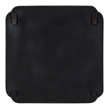 Specchio da parete quadrato in legno di Kate e Laurel Marston