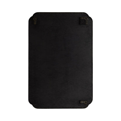 Specchio da parete quadrato in legno di Kate e Laurel Marston