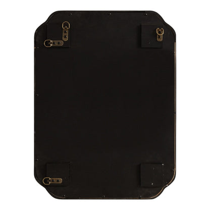 Specchio da parete quadrato in legno di Kate e Laurel Marston