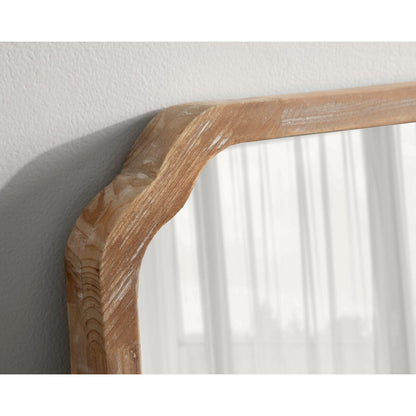 Specchio da parete quadrato in legno di Kate e Laurel Marston